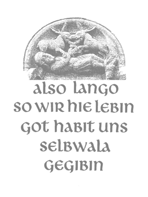 Text aus "Memento mori" zur Willensfreiheit